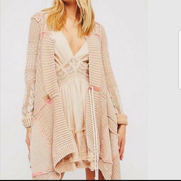 FREE PEOPLE All Washed Out Cardi - Picture 2 of 13